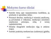 Mediacija ir teisminis sutaikymas. Derybos 2 puslapis