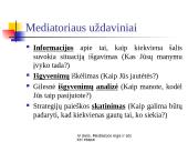 Mediacijos eiga ir atskiri etapai 15 puslapis