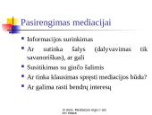 Mediacijos eiga ir atskiri etapai 3 puslapis