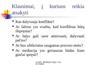 Mediacijos eiga ir atskiri etapai 4 puslapis