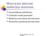 Mediacijos eiga ir atskiri etapai 5 puslapis
