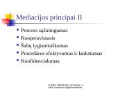 Mediacijos ir teisminio sutaikymo principai, etika ir teisinis reglamentavimas 3 puslapis