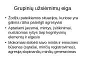 Psichokorekcinio darbo su įvairiomis nuteistųjų grupėmis ypatumai 17 puslapis