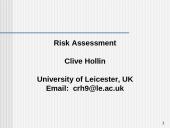 Risk Assessment