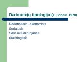 Darbuotojų skatinimas ir jo tobulinimas X organizacijoje 4 puslapis