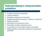 Darbuotojų skatinimas ir jo tobulinimas X organizacijoje 5 puslapis