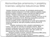Projektų trukmės valdymo tobulinimas NMA 12 puslapis