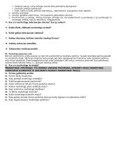 Marketingo pagrindų galutinio atsiskaitymo klausimai 16 puslapis