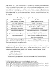 Projektų valdymas X organizacijoje 15 puslapis