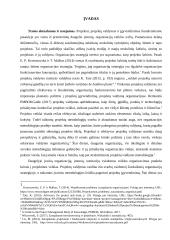 Projektų valdymas X organizacijoje 5 puslapis