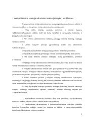 Viešojo administravimo įstatymo įgyvendinimo praktinės problemos 3 puslapis