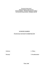 Paauglių savijauta mokykloje