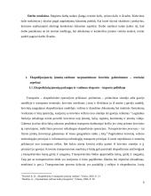 Ekspedicinės veiklos organizavimo ypatumai tarptautiniame kelių transporte 6 puslapis