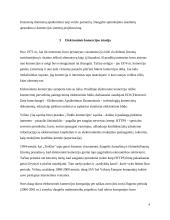 E–komercijos teoriniai pagrindai bei jos strategijos ypatumai, formavimosi dėsningumai 4 puslapis