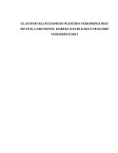 Elastinio klijuojamojo pleistro veiksmingumas siuvėjų laikysenos korekcijai ir kaklo skausmo veiksmingumui