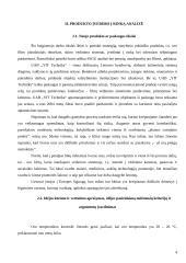 Produkto įvedimo į rinką strategija 4 puslapis