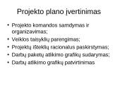Projektų valdymas skaidrės 12 puslapis