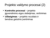 Projektų valdymas skaidrės 20 puslapis