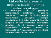 Nuostolių atlyginimo problema vienašališkai nutraukiant ilgalaikes nuomos sutartis  11 puslapis