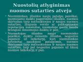 Nuostolių atlyginimo problema vienašališkai nutraukiant ilgalaikes nuomos sutartis  8 puslapis