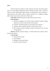 Mokyklinio ugdymo savivaldos funkcionavimas Lietuvoje 2 puslapis