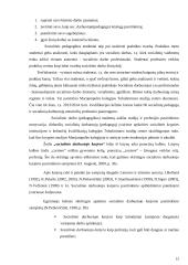 Nepakankamo profesinio orientavimo, perimamumo, tęstinumo ir socialinio darbuotojo karjeros pasirinkimo ugdymo problema Marijampolės regione 12 puslapis