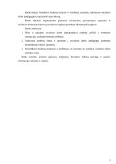 Nepakankamo profesinio orientavimo, perimamumo, tęstinumo ir socialinio darbuotojo karjeros pasirinkimo ugdymo problema Marijampolės regione 3 puslapis