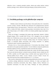 Socialinių paslaugų verslo globalizacijos perspektyvūs ekonominiai sprendimai 5 puslapis