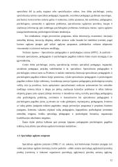 Specialiosios pedagoginės pagalbos teikimas bendrojo lavinimo mokyklose 12 puslapis