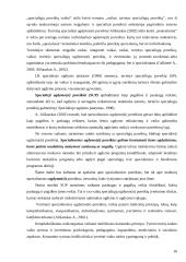 Specialiosios pedagoginės pagalbos teikimas bendrojo lavinimo mokyklose 16 puslapis