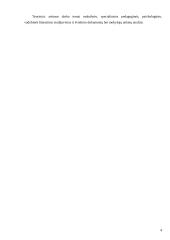 Specialiosios pedagoginės pagalbos teikimas bendrojo lavinimo mokyklose 4 puslapis