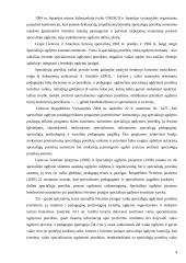 Specialiosios pedagoginės pagalbos teikimas bendrojo lavinimo mokyklose 9 puslapis