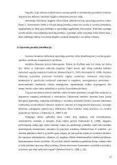Specialiųjų poreikių vaikų turinčių kompleksinių sutrikimų su protiniu atsilikimu įvertinimas ir mokymas namuose 19 puslapis