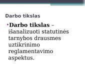 Lietuvos Respublikos statutinės tarnybos drausmės teisinis reglamentavimas bei teisės aktų šiuo klausimų analizė 2 puslapis