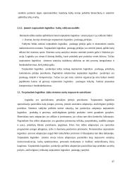 Tarptautinės logistikos kaštų paskirstymas 17 puslapis