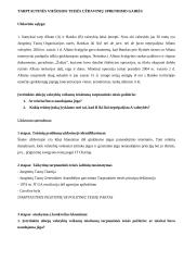 Tarptautinės teisės uždavinys - šeimos pavardės išsaugojimas