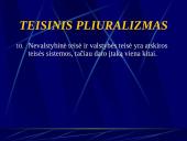 Teisinis pliuralizmas 13 puslapis