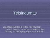 Teisingumas skaidrės