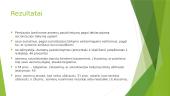 Tyrimo prezentacija 8 puslapis