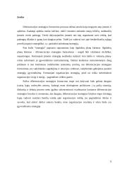 Diferenciacijos strategija 2 puslapis