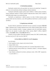 Ms Excel. Skaičiuoklės sąrašas 5 puslapis