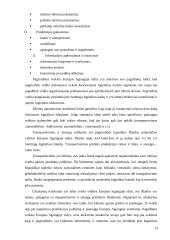 Logistinės veiklos Europos Sąjungoje organizavimo ypatumai kelių transporte 13 puslapis