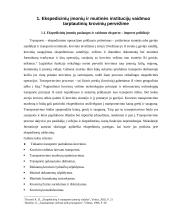Ekspedicinių įmonių, gabenančių krovinius, sąsajos su muitinės institucijomis 6 puslapis