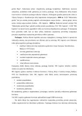 Tarptautinės prekybos logistikos ir transporto paslauga pardavimo metodo vertinimas 4 puslapis