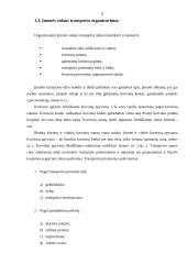 Logistinio aptarnavimo svarba transporto įmonei 8 puslapis