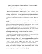 Personalo struktūros formavimas  9 puslapis