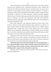 Organizacijos ir individo santykis socialinio identifikavimosi požiūriu 15 puslapis