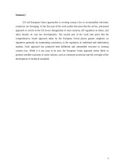 Elektroninių sutarčių reglamentavimo perspektyvų Europos Sąjungoje ir JAV lyginamoji analizė 3 puslapis