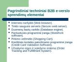 Elektroninio verslo diegimo planas skaidrės 7 puslapis