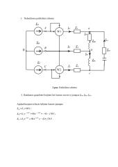 Trifazės kintamosios srovės grandinės skaičiavimas. Laboratorinis darbas 2 puslapis